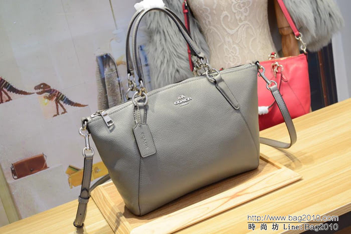 COACH蔻馳 海外代購 頭層牛皮 Coach餃子包36675 經典火爆包包 手提斜挎包  Chz1124